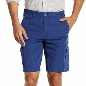 Peter Millar Linen Cotton Cargo Shorts Men's Sz 34